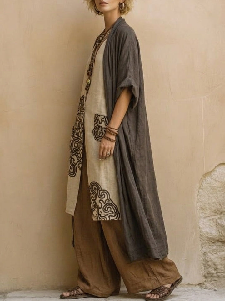 Zara Set Tre Pezzi con Motivo Tribale
